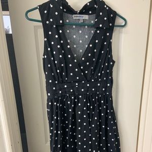 vintage polka dot dress